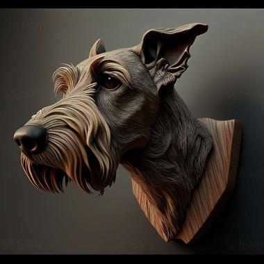 3D model Sky Terrier dog (STL)